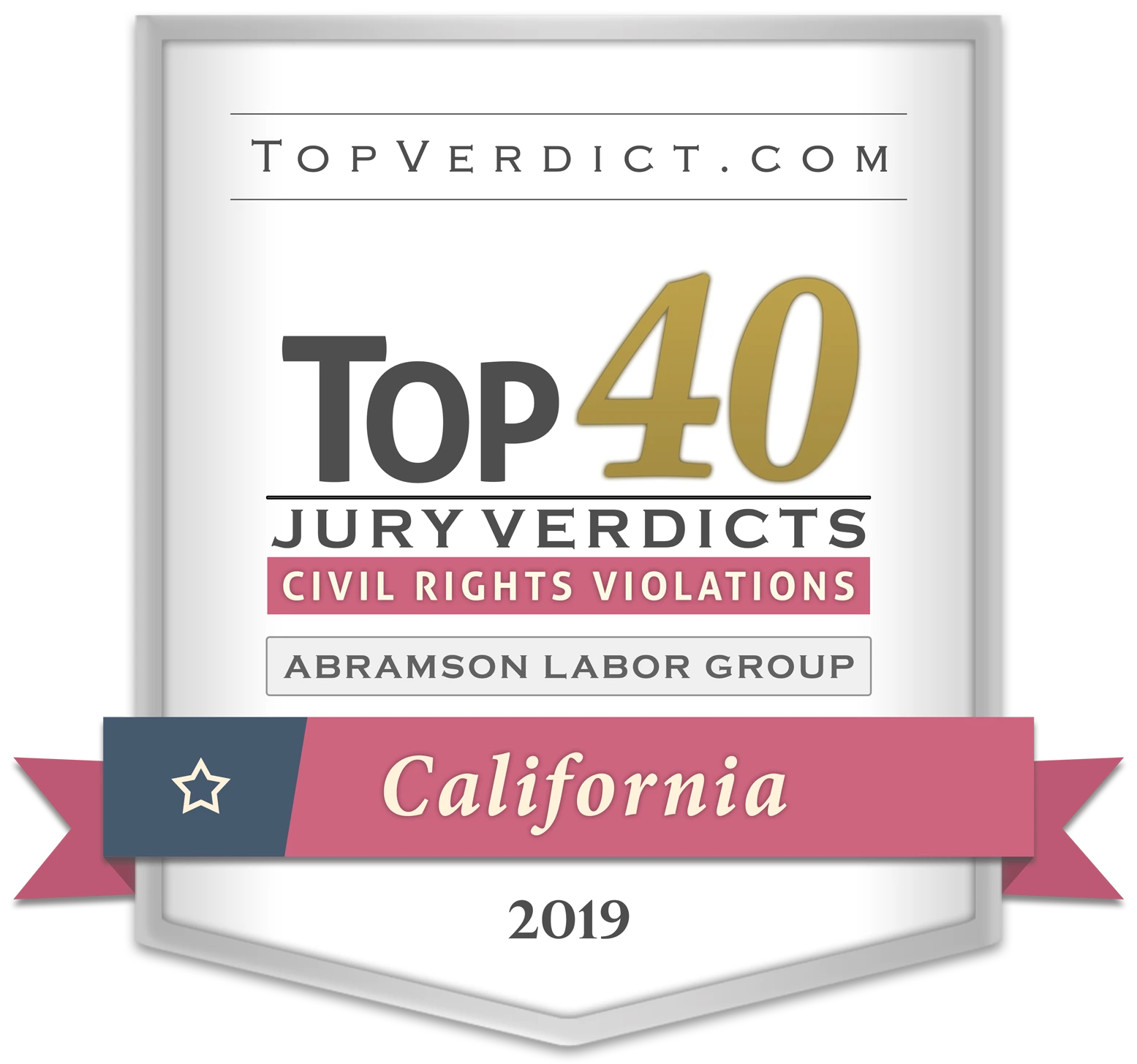 Top 40 Under 40 California Civil Rights 2019