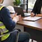 California worker reporting a workplace injury to begin a workers' compensation claim