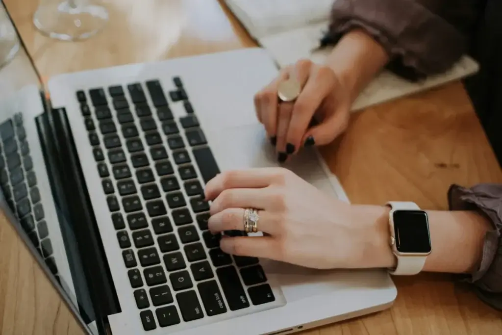 Employee writing a reasonable accommodation request in California at a desk